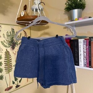Medium blue athletic sweatshorts